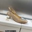 Dior Heel 3.5cm La Parisienne Slingback Pumps in Patent Calfskin Beige 2023