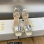 Dior Heel 8.5cm La Parisienne Sandals in Patent Calfskin White 2023