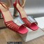 Dior Heel 8.5cm La Parisienne Sandals in Patent Calfskin Fuchsia 2023