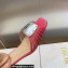 Dior Heel 3.5cm La Parisienne Sandals in Patent Calfskin Fuchsia 2023