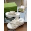 Gucci padded nylon GG platform slide sandals 738707 White 2023