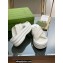 Gucci padded nylon GG platform slide sandals 738707 White 2023