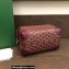 Goyard Bowling 25 Toiletry Bag Burgundy