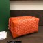 Goyard Bowling 25 Toiletry Bag Orange