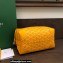 Goyard Bowling 25 Toiletry Bag Yellow