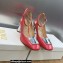 Dior Heel 8.5cm La Parisienne Slingback Pumps in Patent Calfskin Fuchsia 2023