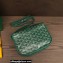Goyard Belvedere PM Strap Bag Green