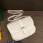 Goyard Belvedere PM Strap Bag White