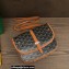 Goyard Belvedere PM Strap Bag Brown