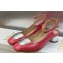 Dior Heel 3.5cm La Parisienne Slingback Pumps in Patent Calfskin Fuchsia 2023