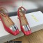 Dior Heel 3.5cm La Parisienne Slingback Pumps in Patent Calfskin Fuchsia 2023