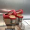 Dior Heel 3.5cm La Parisienne Slingback Pumps in Patent Calfskin Fuchsia 2023