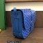 Goyard Belvedere MM Strap Bag Blue