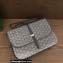 Goyard Belvedere MM Strap Bag Gray