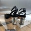 Dior Heel 8.5cm La Parisienne Slingback Pumps in Patent Calfskin Black 2023