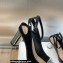 Dior Heel 8.5cm La Parisienne Slingback Pumps in Patent Calfskin Black 2023