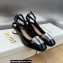 Dior Heel 3.5cm La Parisienne Slingback Pumps in Patent Calfskin Black 2023