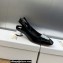 Dior Heel 3.5cm La Parisienne Slingback Pumps in Patent Calfskin Black 2023