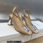 Dior Heel 8.5cm La Parisienne Slingback Pumps in Patent Calfskin Beige 2023