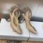 Dior Heel 8.5cm La Parisienne Slingback Pumps in Patent Calfskin Beige 2023