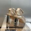 Dior Heel 8.5cm La Parisienne Slingback Pumps in Patent Calfskin Beige 2023