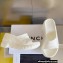 Givenchy Heel 10cm Platform 4.5cm Marshmallow wedge sandals in rubber White 2023
