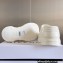 Givenchy Heel 10cm Platform 4.5cm Marshmallow wedge sandals in rubber White 2023