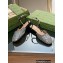 Gucci Double G ballet flats 754138 glitter leather Black 2023