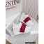 Valentino Heel 9cm platform 3cm Open Disco wedge Sneakers in calfskin White/Crystals Fuchsia 2023