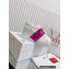 Valentino Heel 9cm platform 3cm Open Disco wedge Sneakers in calfskin White/Purple 2023