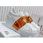 Valentino Heel 9cm platform 3cm Open Disco wedge Sneakers in calfskin White/Gold 2023