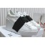 Valentino Heel 9cm platform 3cm Open Disco wedge Sneakers in calfskin White/Black 2023