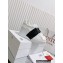 Valentino Heel 9cm platform 3cm Open Disco wedge Sneakers in calfskin White/Black 2023