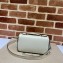 Gucci Petite GG mini shoulder bag 739722 White 2023