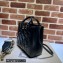 Gucci GG Matelassé mini top handle bag 728309 Black 2023