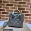 Gucci GG Matelassé mini top handle bag 728309 Gray 2023