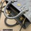 Gucci GG Matelassé mini top handle bag 728309 Gray 2023