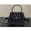 Valentino VSLING micro handbag Black WITH SPARKLING EMBROIDERY 2023
