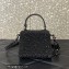 Valentino VSLING micro handbag Black WITH SPARKLING EMBROIDERY 2023