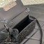 Valentino VSLING micro handbag Black WITH SPARKLING EMBROIDERY 2023