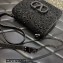 Valentino VSLING Shoulder Small Bag Black WITH SPARKLING EMBROIDERY 2023