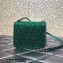 Valentino VSLING Shoulder Small Bag Green WITH SPARKLING EMBROIDERY 2023
