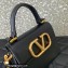 Valentino VSLING micro handbag in Calfskin Black 2023