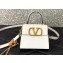 Valentino VSLING micro handbag in Calfskin White 2023