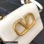 Valentino VSLING micro handbag in Calfskin White 2023