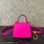 Valentino VSLING micro handbag in Calfskin Fuchsia 2023