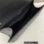 Saint Laurent medium envelope Bag in quilted grain de poudre embossed leather 600185 Black