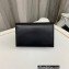 Saint Laurent cassandre envelope chain wallet in smooth leather 743050 Black/Gold