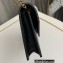 Saint Laurent cassandre envelope chain wallet in smooth leather 743050 Black/Gold