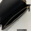 Saint Laurent cassandre envelope chain wallet in smooth leather 743050 Black/Gold